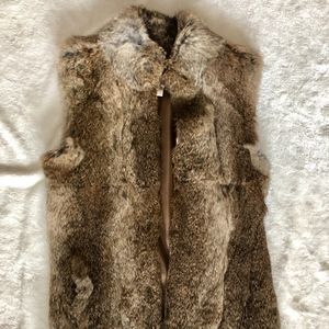 MICHAEL Michael Kors Rabbit Fur Vest